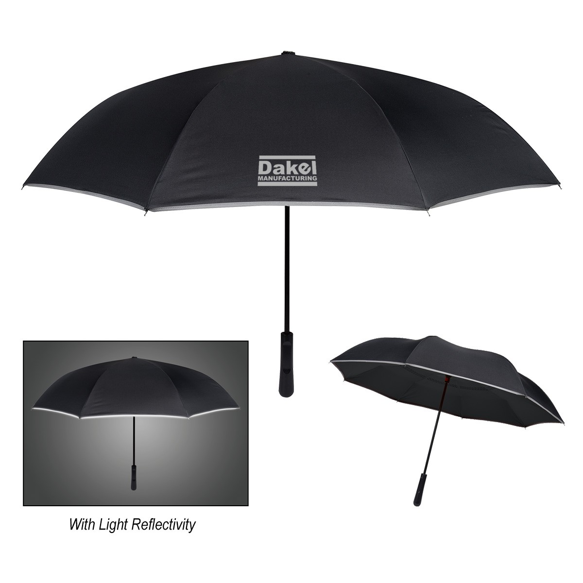 Picture of 48" Arc Reflective Edge Inversion Umbrella