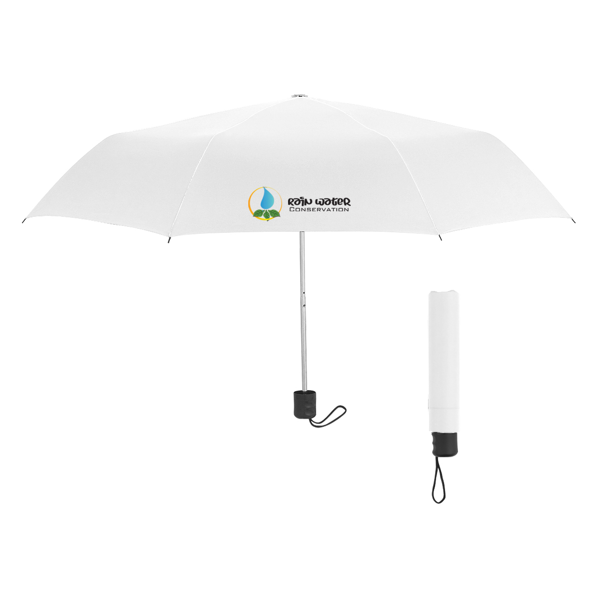 Picture of 42" Arc Budget Recycled Telescopic Umbrella