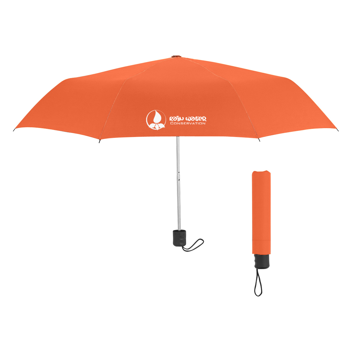 Picture of 42" Arc Budget Recycled Telescopic Umbrella