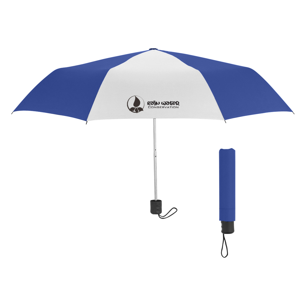 Picture of 42" Arc Budget Recycled Telescopic Umbrella