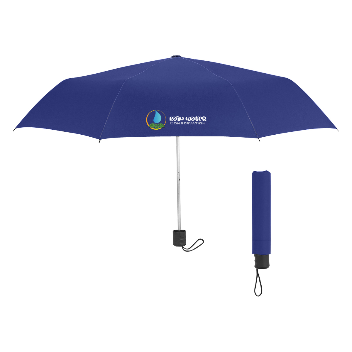 Picture of 42" Arc Budget Recycled Telescopic Umbrella