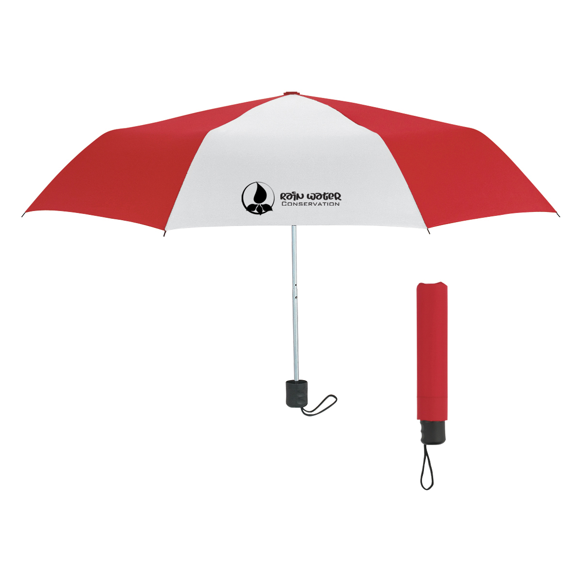 Picture of 42" Arc Budget Recycled Telescopic Umbrella