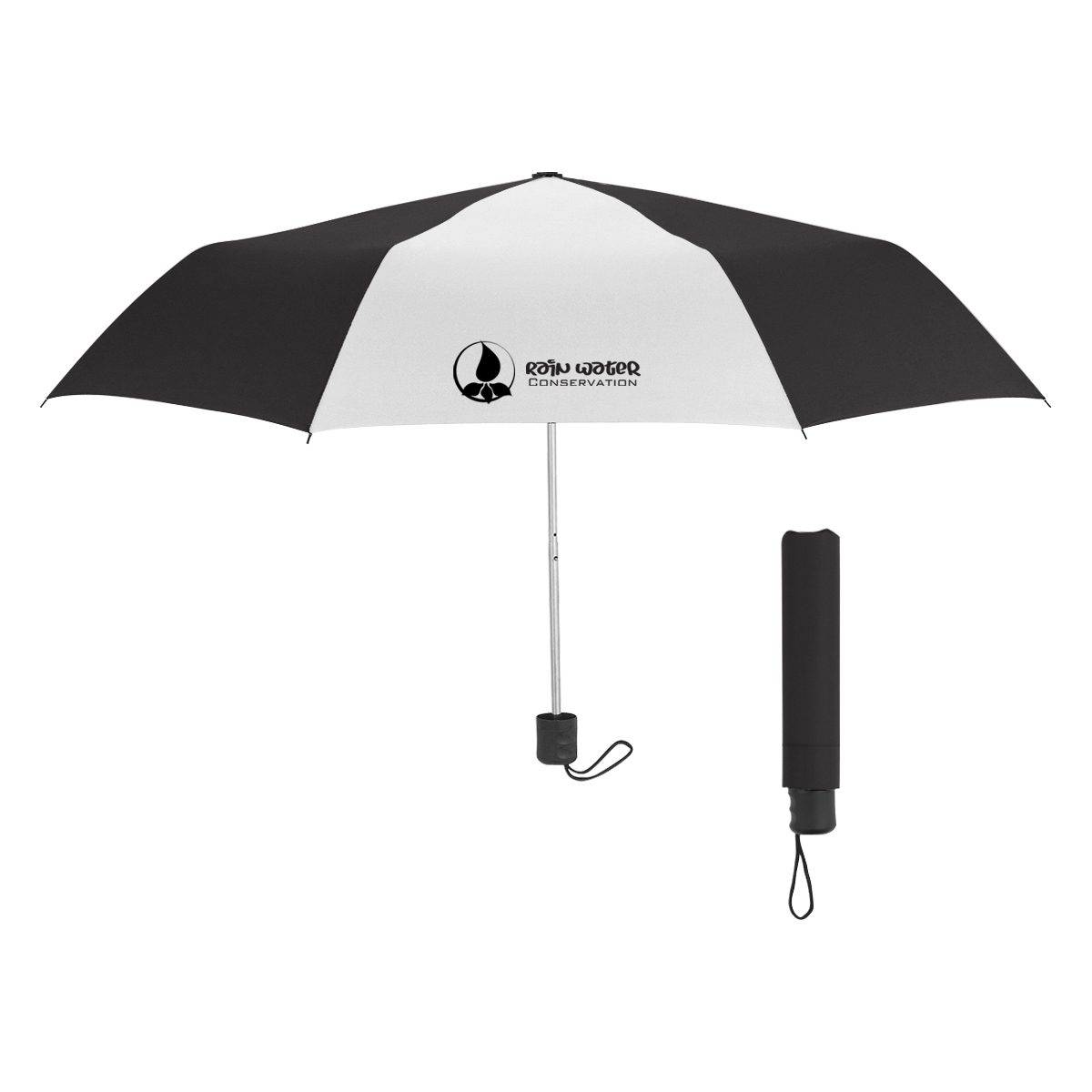 Picture of 42" Arc Budget Recycled Telescopic Umbrella
