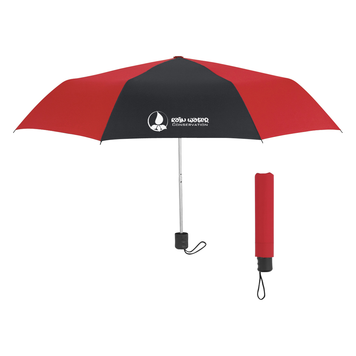 Picture of 42" Arc Budget Recycled Telescopic Umbrella