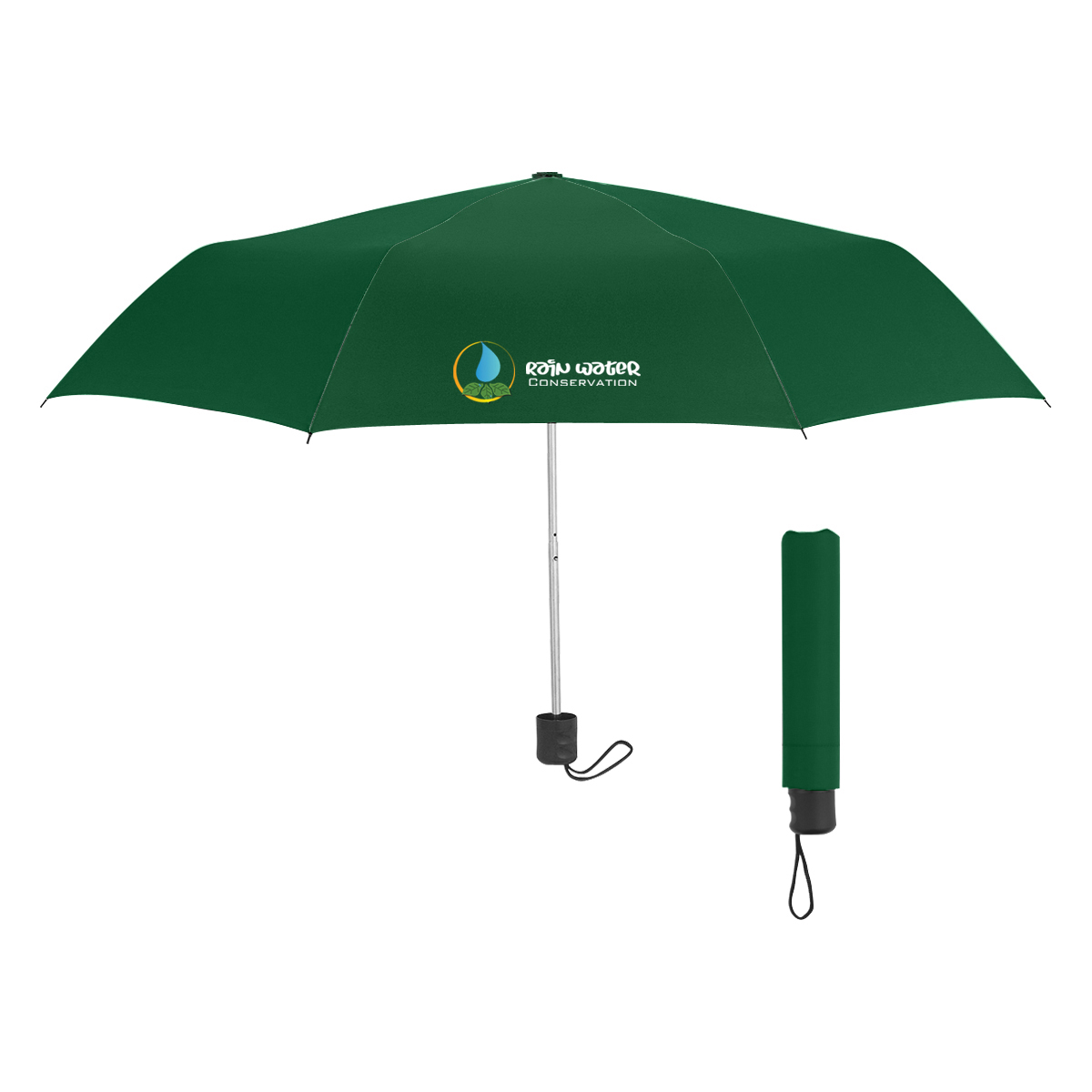 Picture of 42" Arc Budget Recycled Telescopic Umbrella