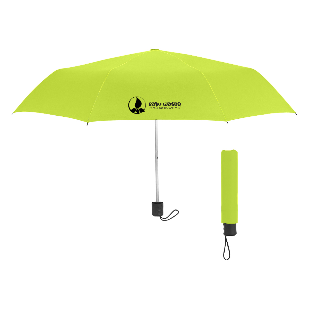 Picture of 42" Arc Budget Recycled Telescopic Umbrella