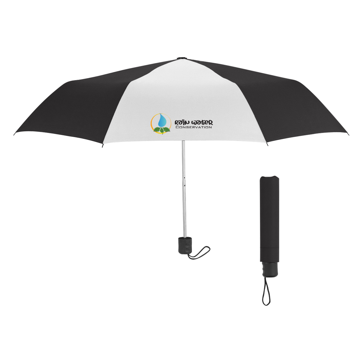 Picture of 42" Arc Budget Recycled Telescopic Umbrella
