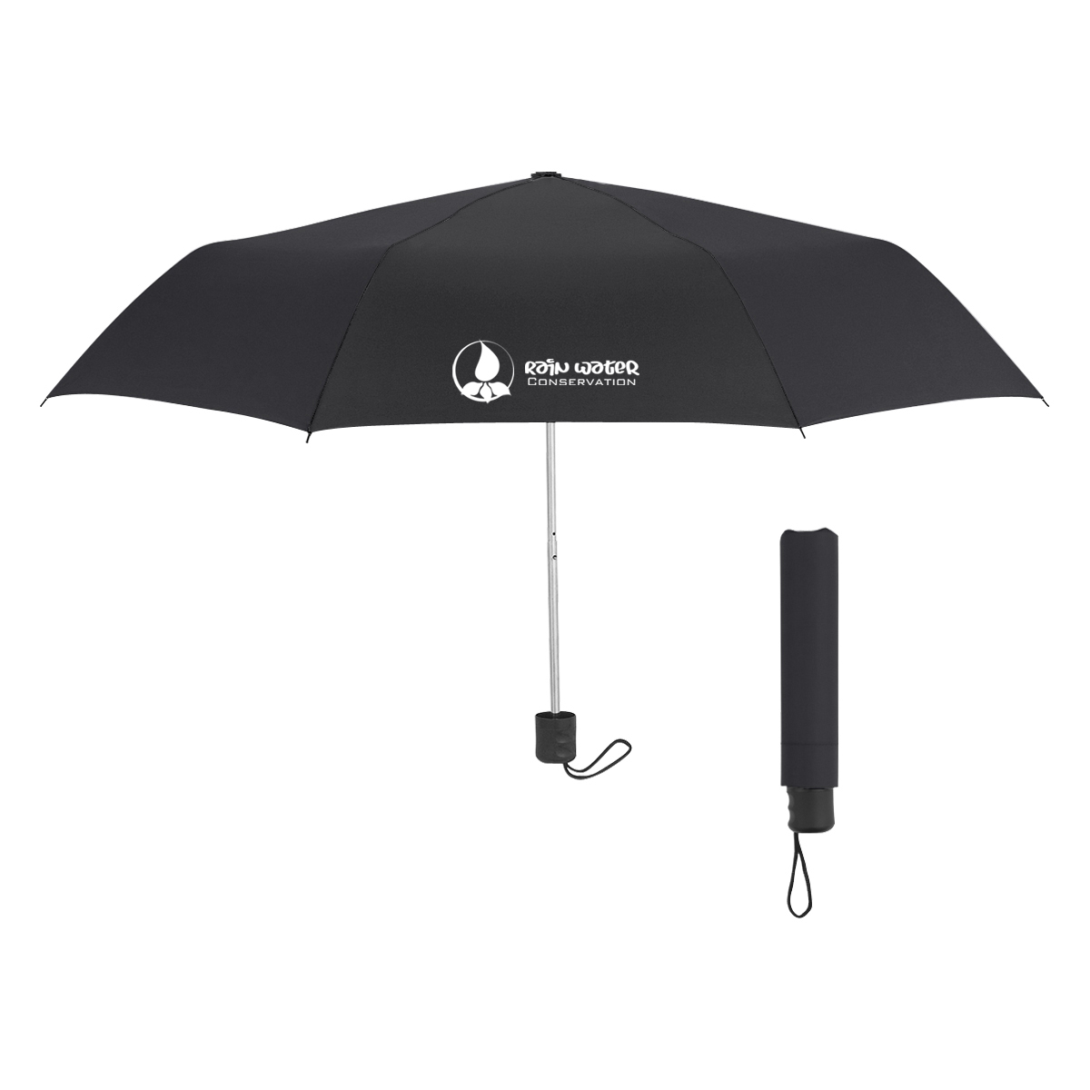 Picture of 42" Arc Budget Recycled Telescopic Umbrella