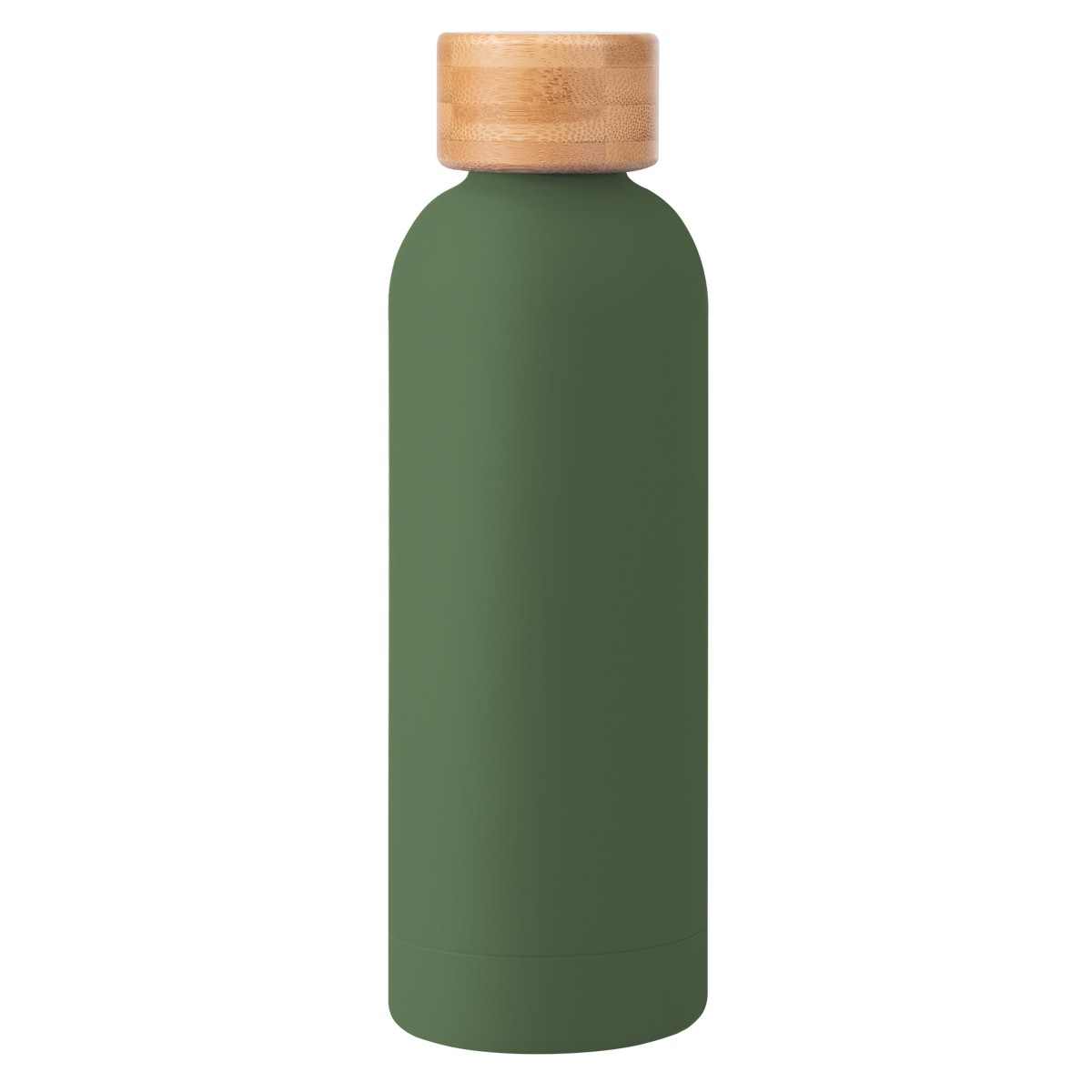 Picture of 17 Oz. Blair Recycled Stainless Steel Bottle With Bamboo Lid