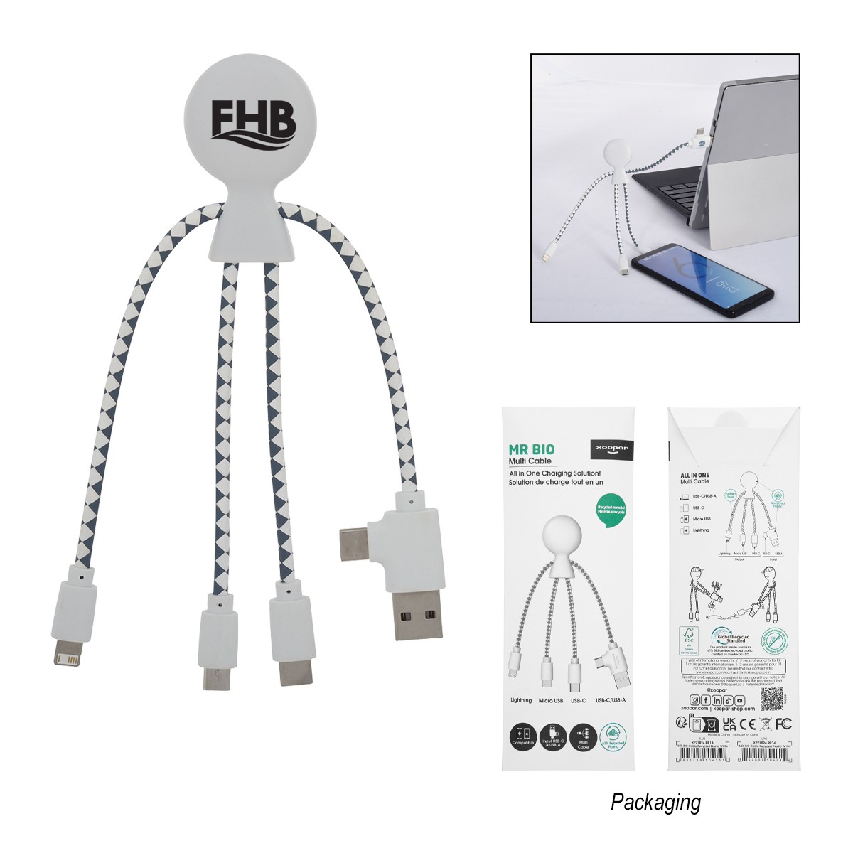Picture of Xoopar Mr Bio All In One Charging Cable