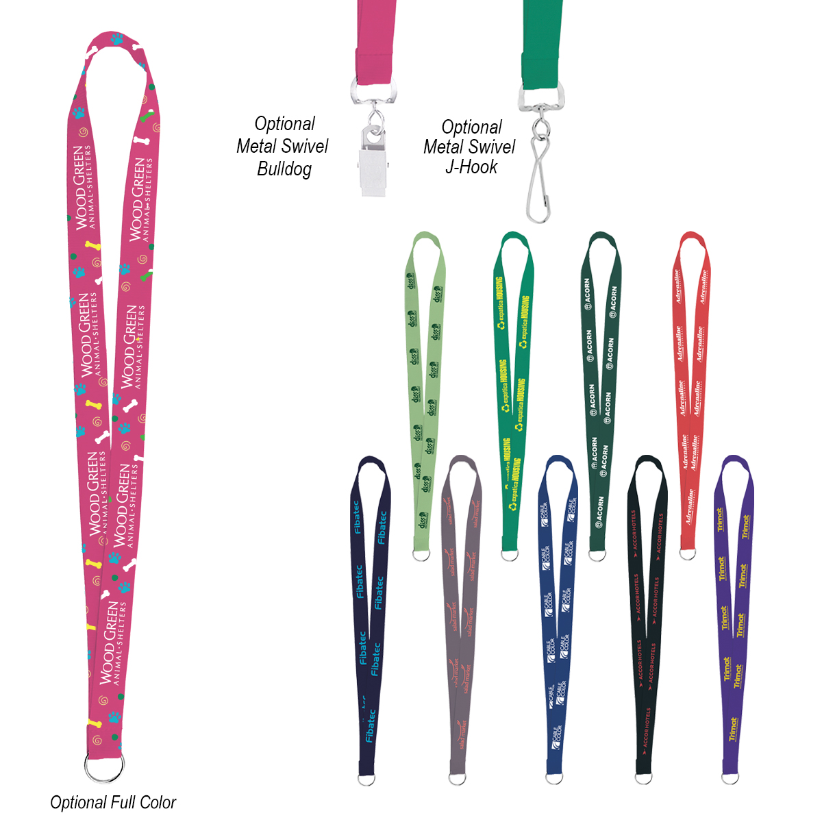 Picture of Sewn Polyester Value Lanyard