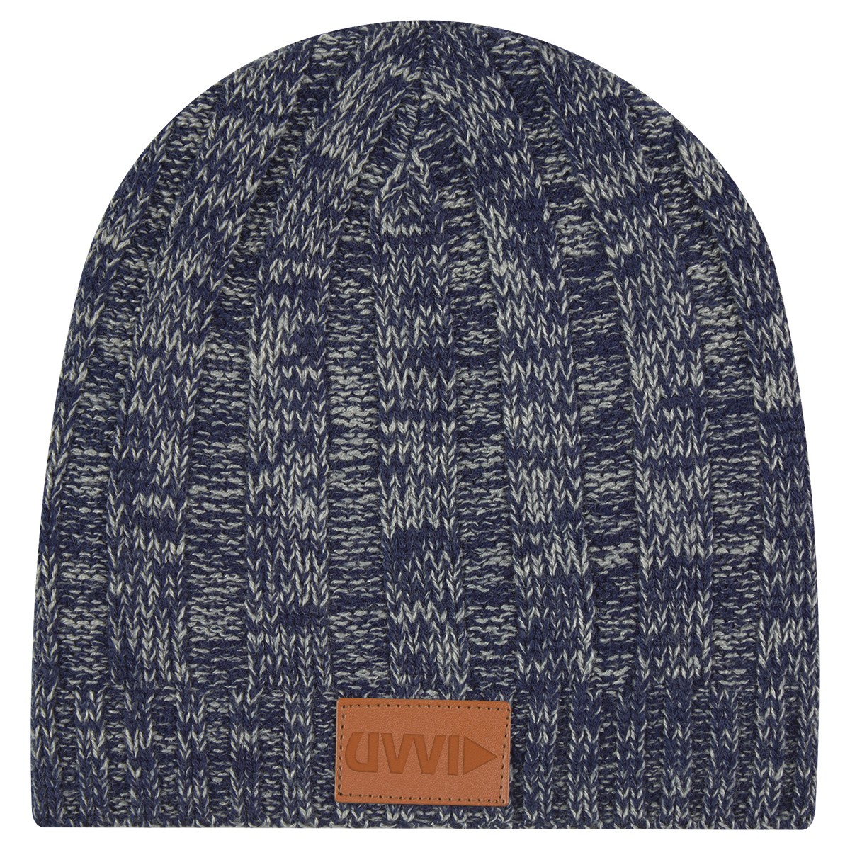 Picture of Knit Beanie With Leather Tag