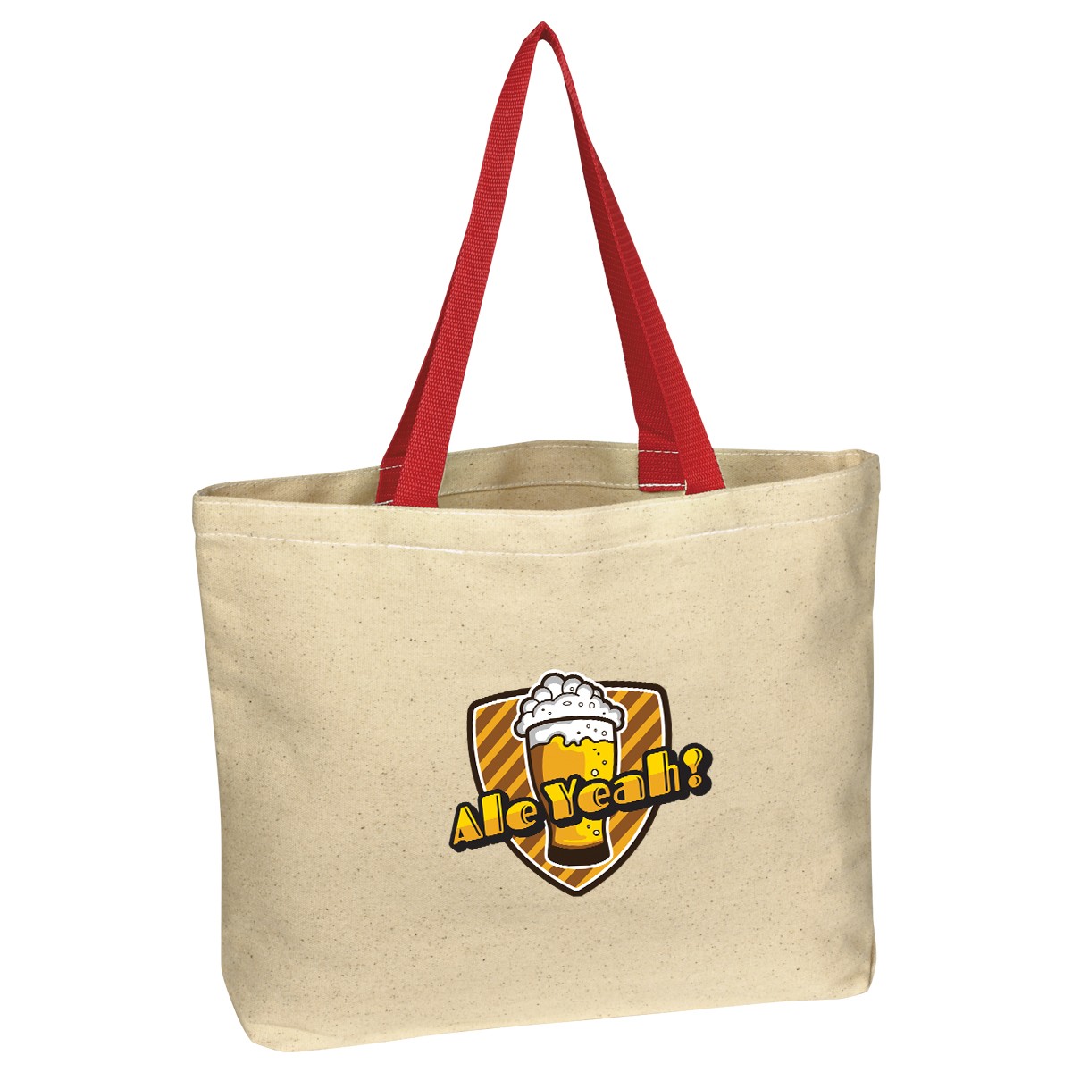 Picture of Natural Cotton Canvas Tote Bag