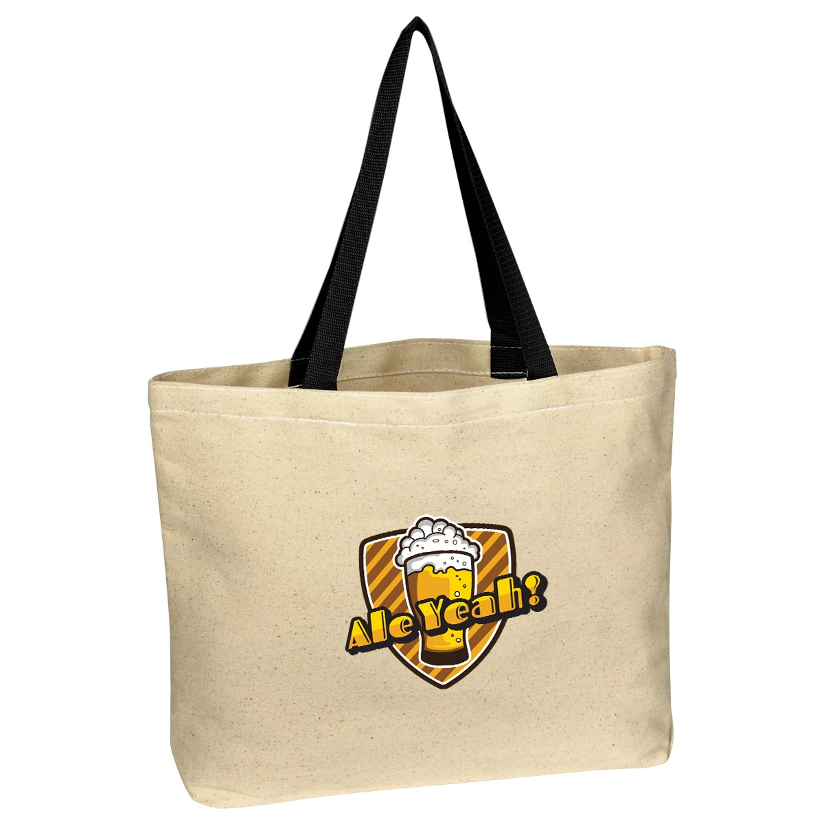 Picture of Natural Cotton Canvas Tote Bag
