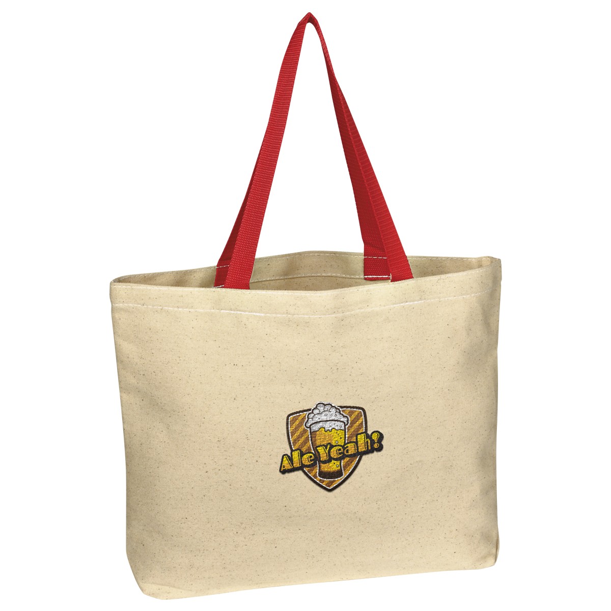 Picture of Natural Cotton Canvas Tote Bag