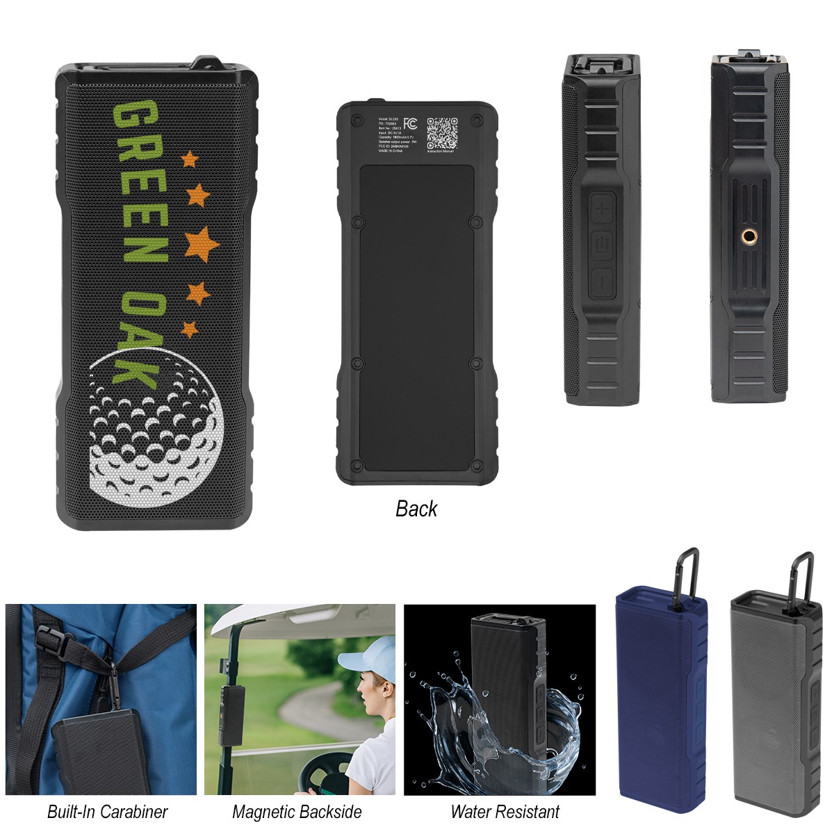 Picture of Magnetic Speaker With Carabiner