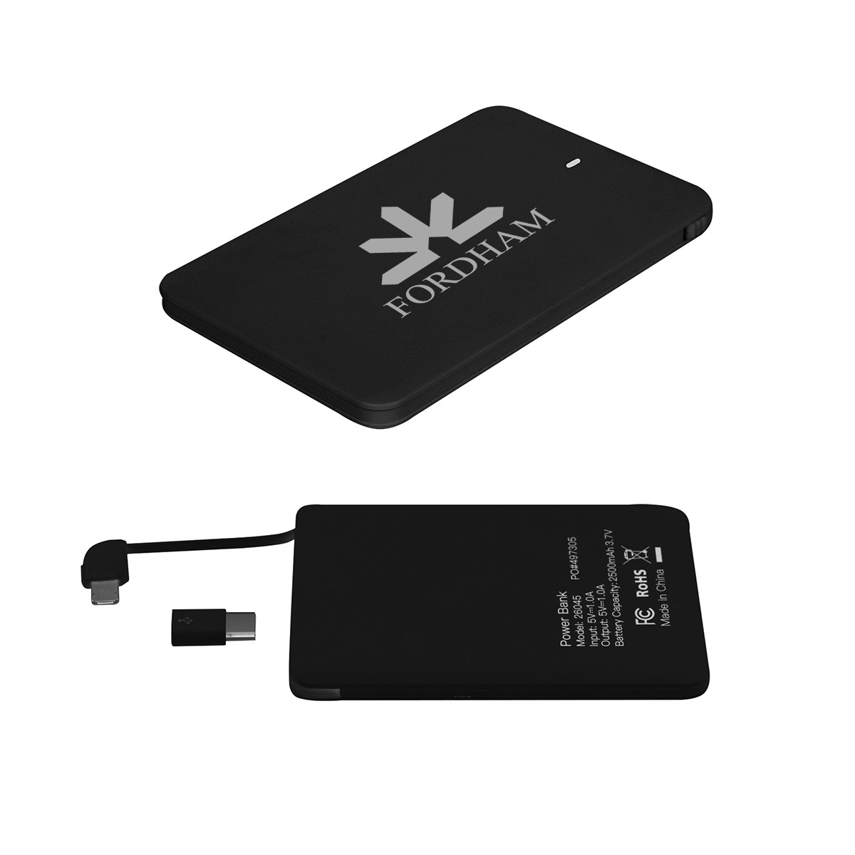 Picture of Slim 2500 Mah 3-in-1 Power Bank