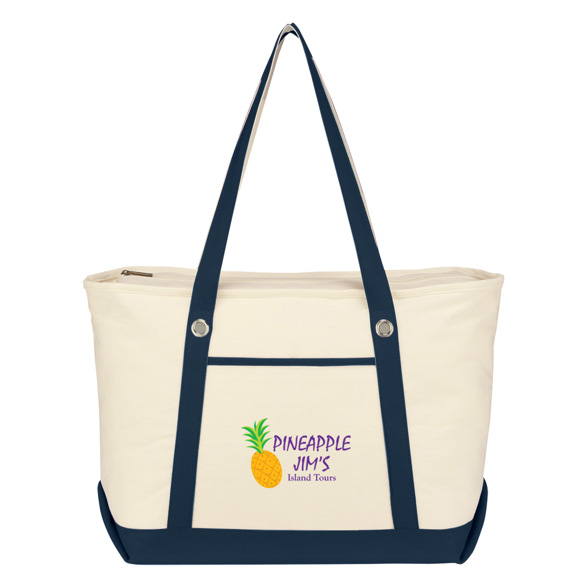 Picture of Large 12 Oz. Cotton Canvas Sailing Tote Bag
