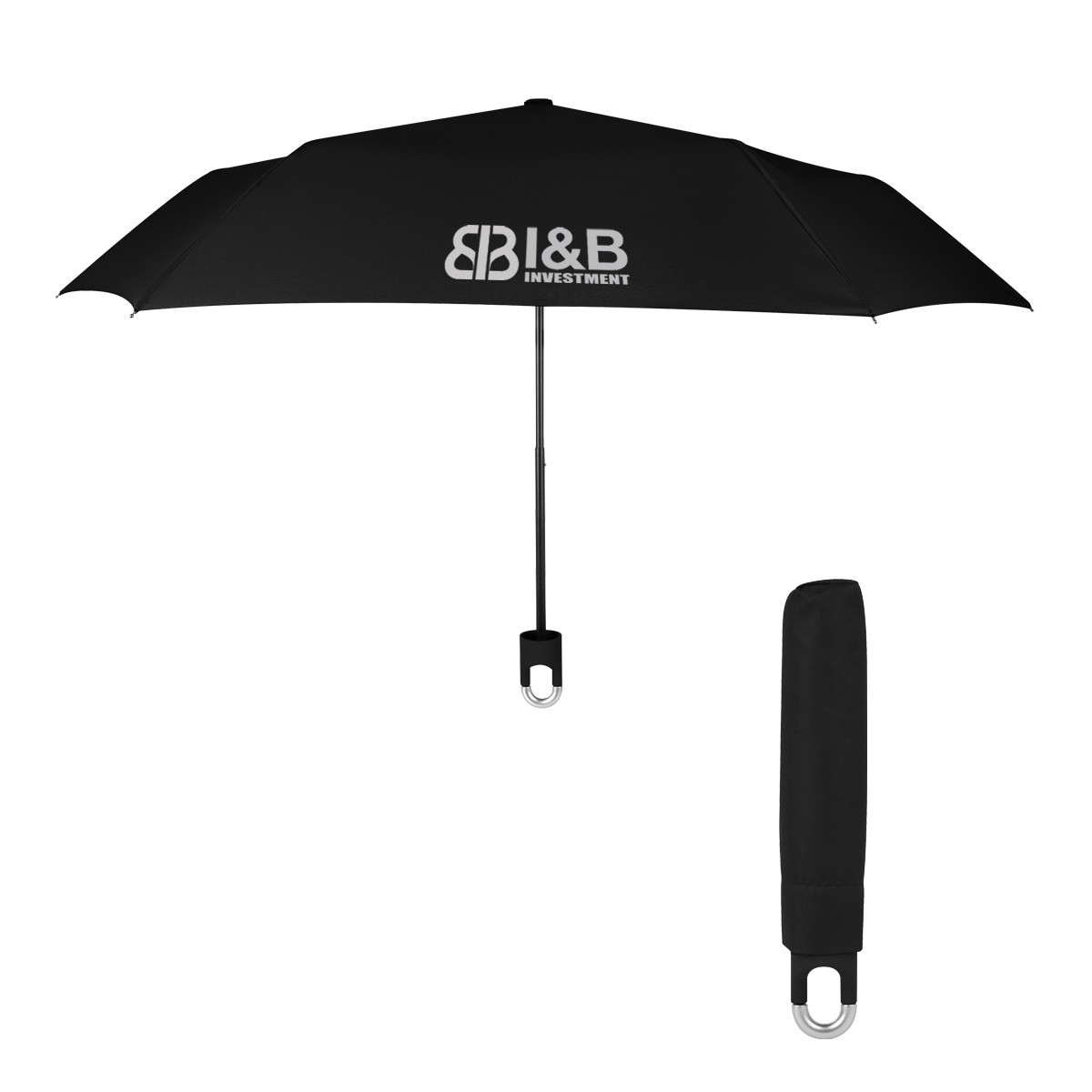 Picture of 38" Arc Clipper Compact Telescopic Umbrella