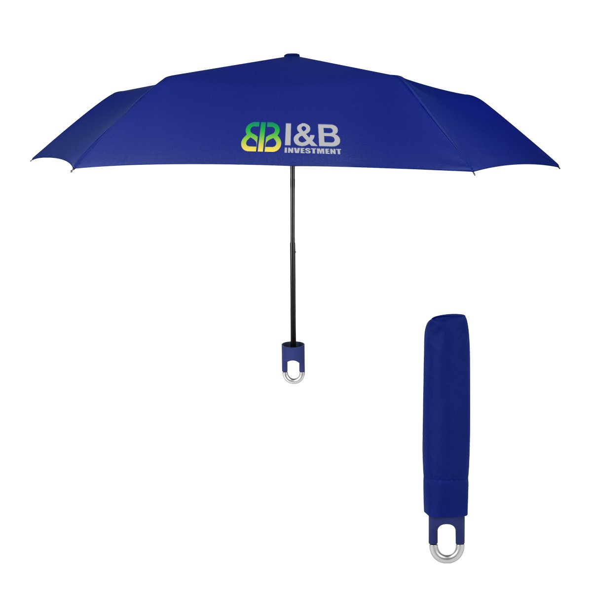 Picture of 38" Arc Clipper Compact Telescopic Umbrella