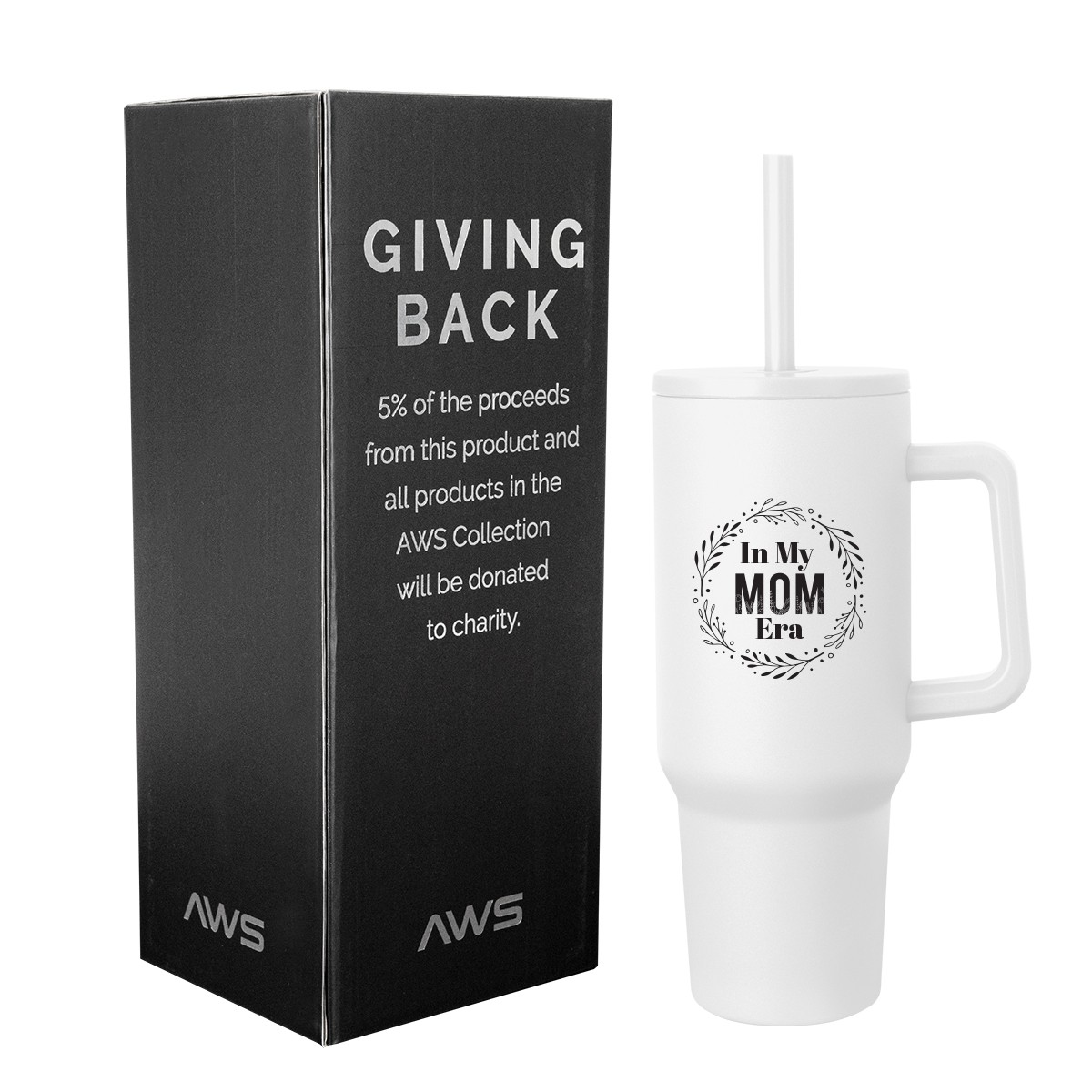 Picture of 40 Oz. Aws Jackson Intrepid Stainless Steel Tumbler