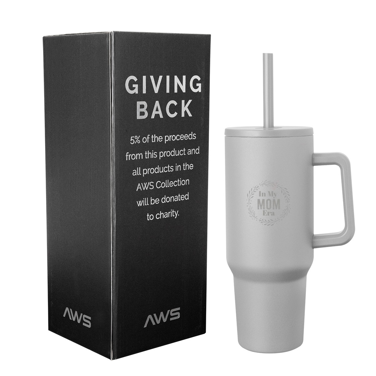 Picture of 40 Oz. Aws Jackson Intrepid Stainless Steel Tumbler