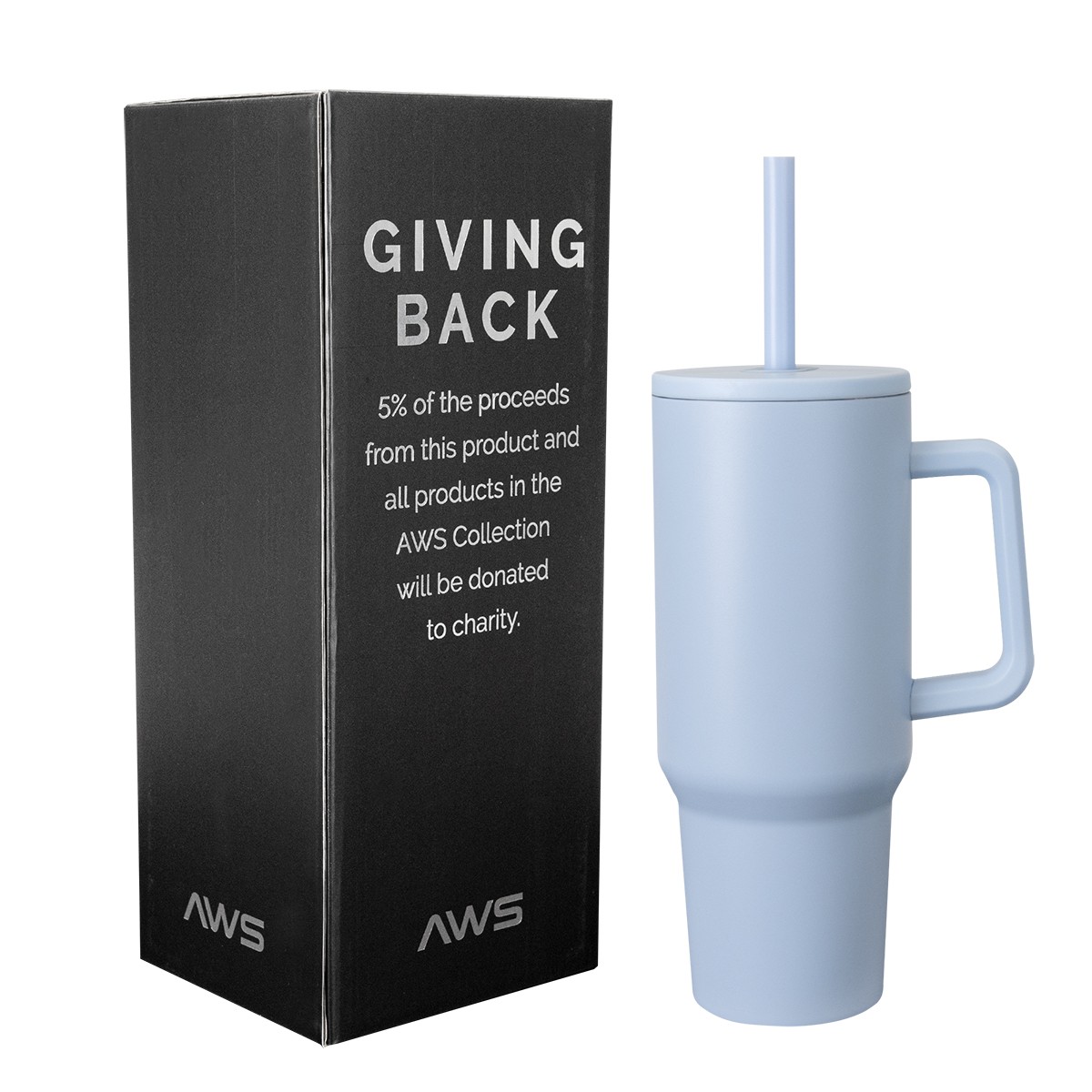 Picture of 40 Oz. Aws Jackson Intrepid Stainless Steel Tumbler