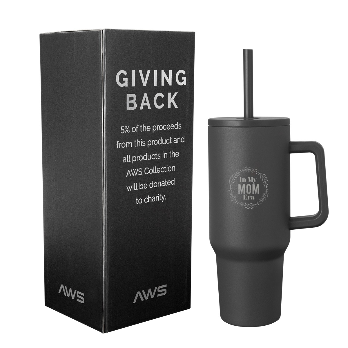 Picture of 40 Oz. Aws Jackson Intrepid Stainless Steel Tumbler