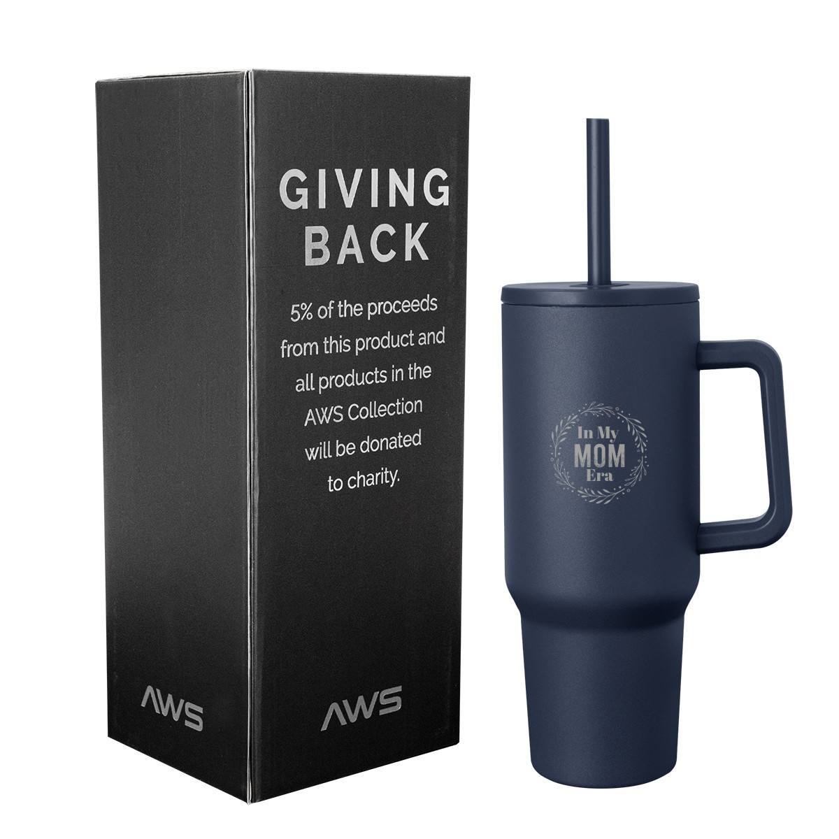 Picture of 40 Oz. Aws Jackson Intrepid Stainless Steel Tumbler
