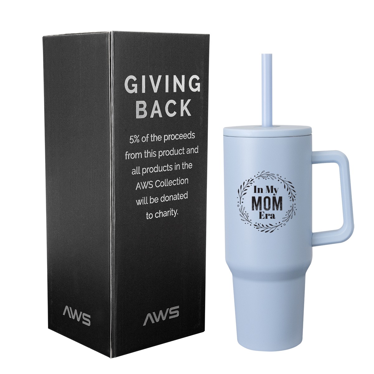 Picture of 40 Oz. Aws Jackson Intrepid Stainless Steel Tumbler