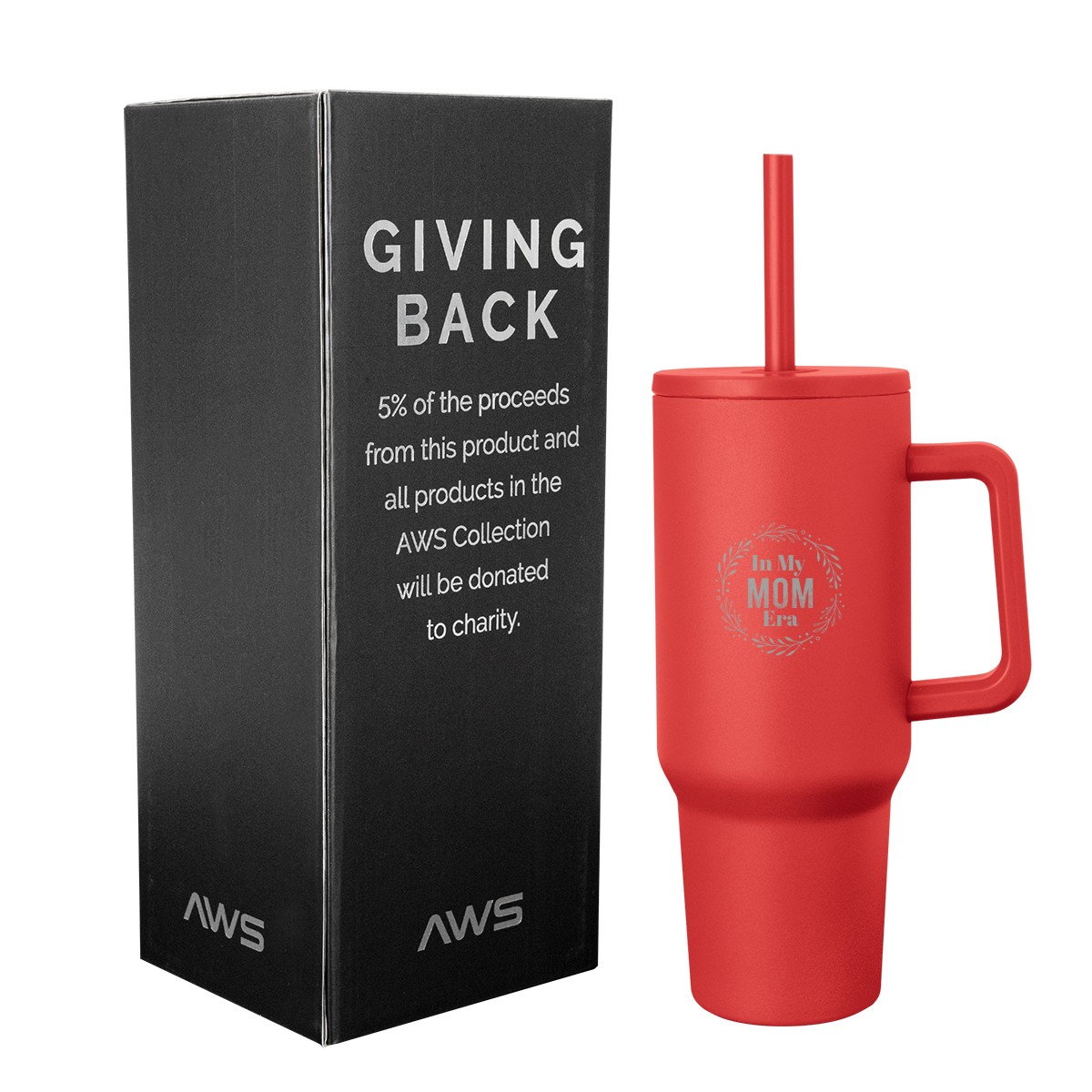 Picture of 40 Oz. Aws Jackson Intrepid Stainless Steel Tumbler