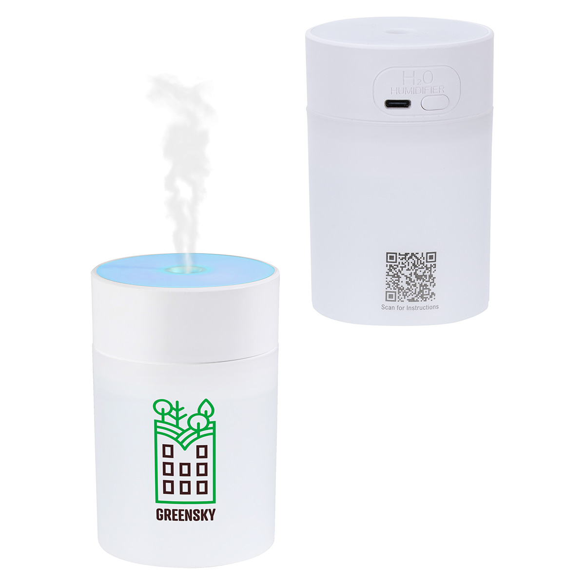Picture of Swirl Portable Humidifier with Light