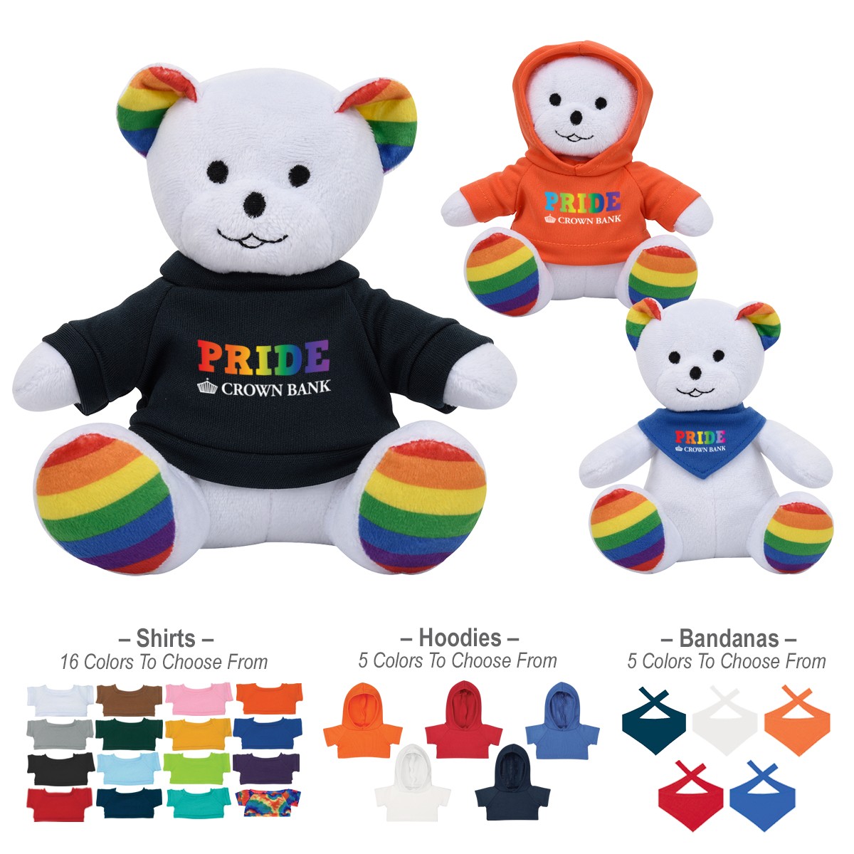 Picture of 6" Rainbow Bear