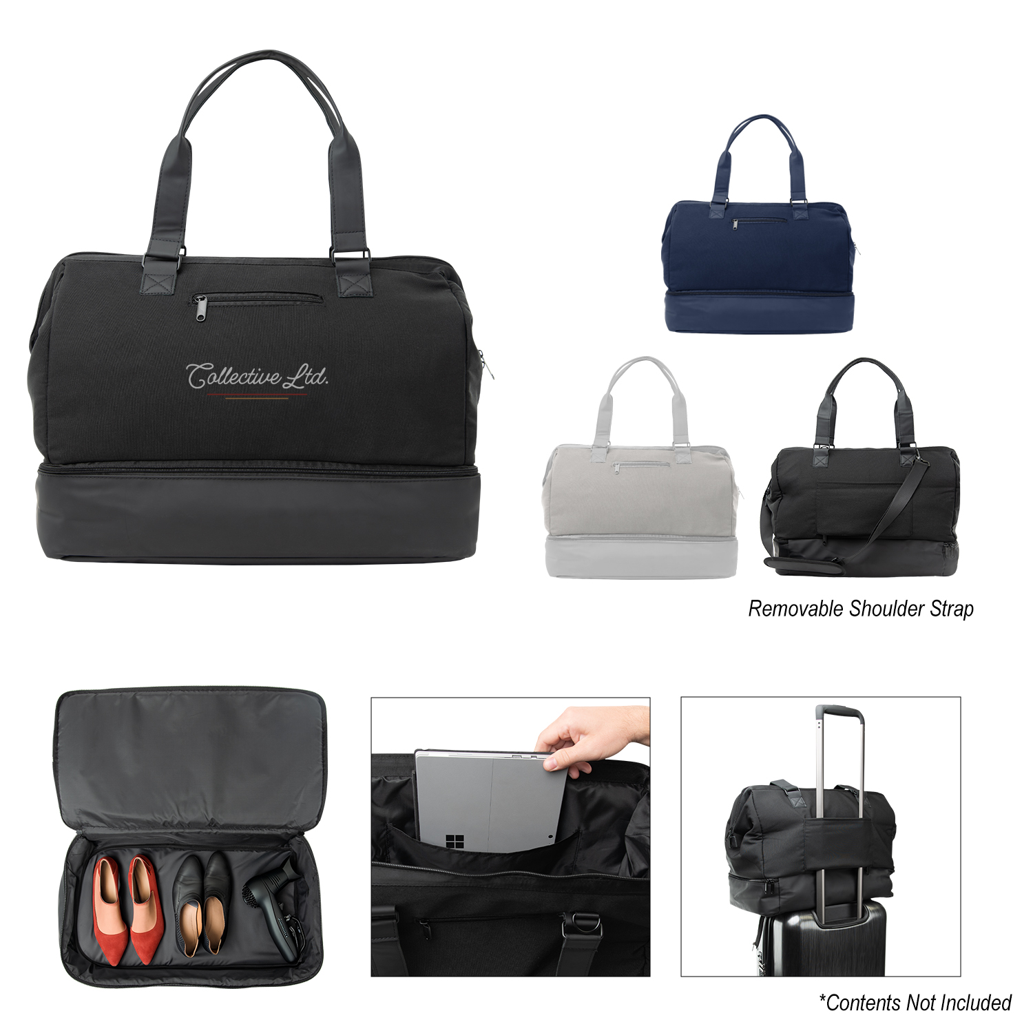 Picture of The Weekender Travel Bag With Drop Bottom