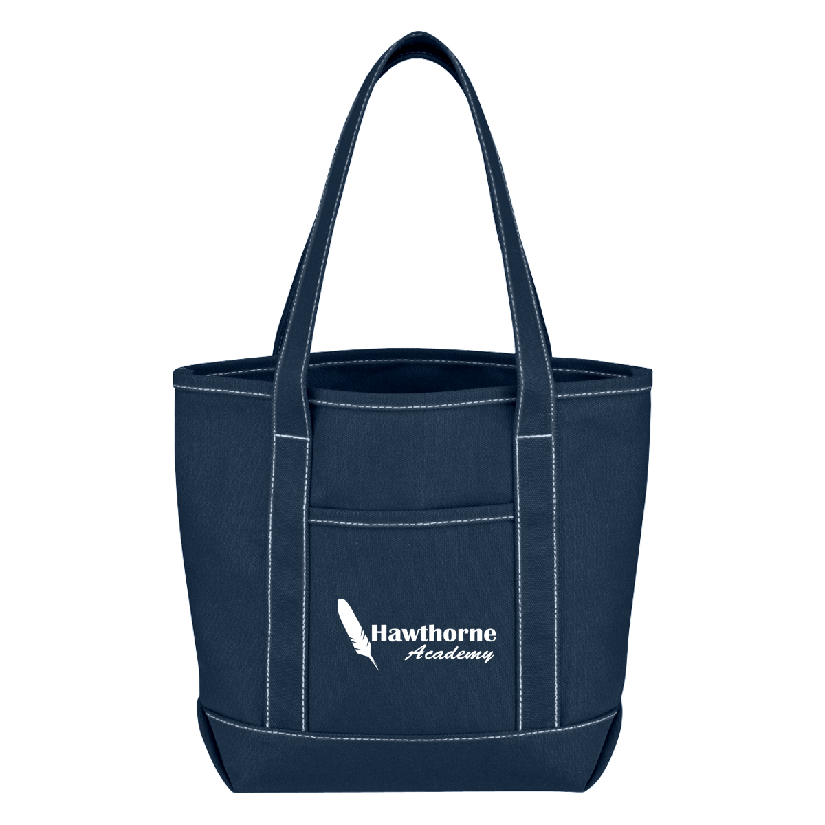Picture of Small 24 Oz. Recycled Cotton Canvas Yacht Tote Bag