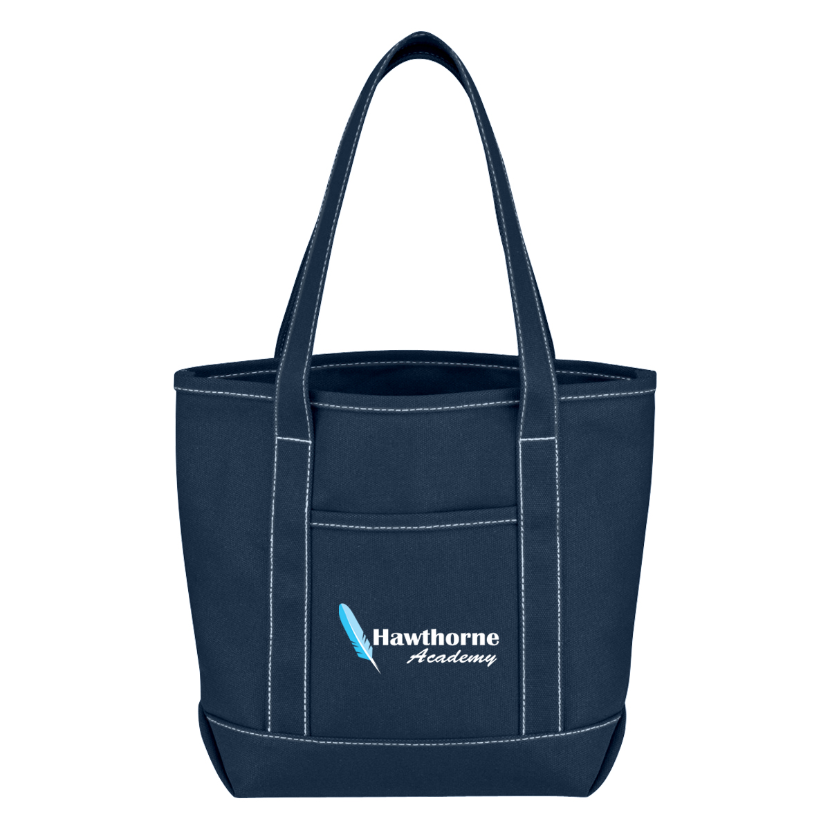 Picture of Small 24 Oz. Recycled Cotton Canvas Yacht Tote Bag