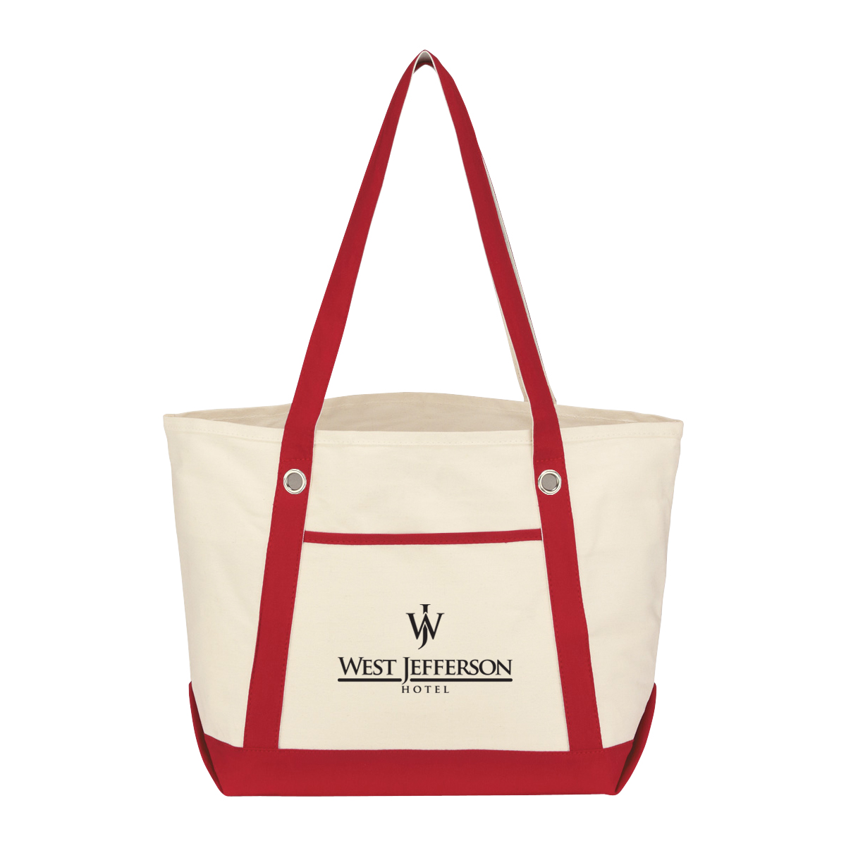 Picture of Medium Cotton Canvas Sailing Tote Bag