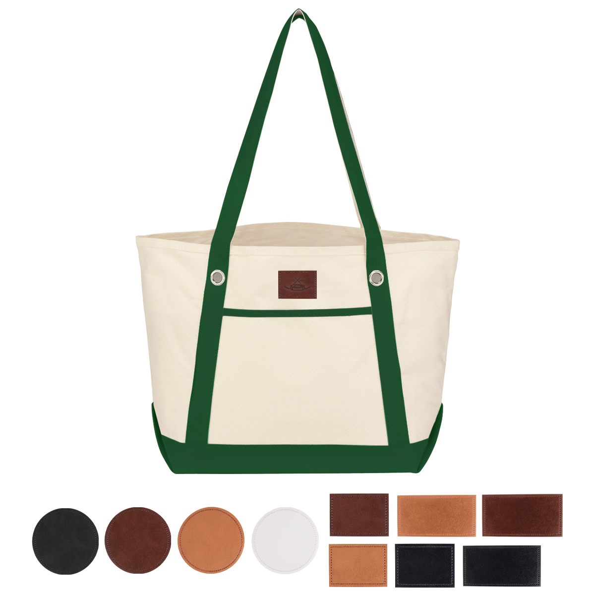 Picture of Medium Cotton Canvas Sailing Tote Bag