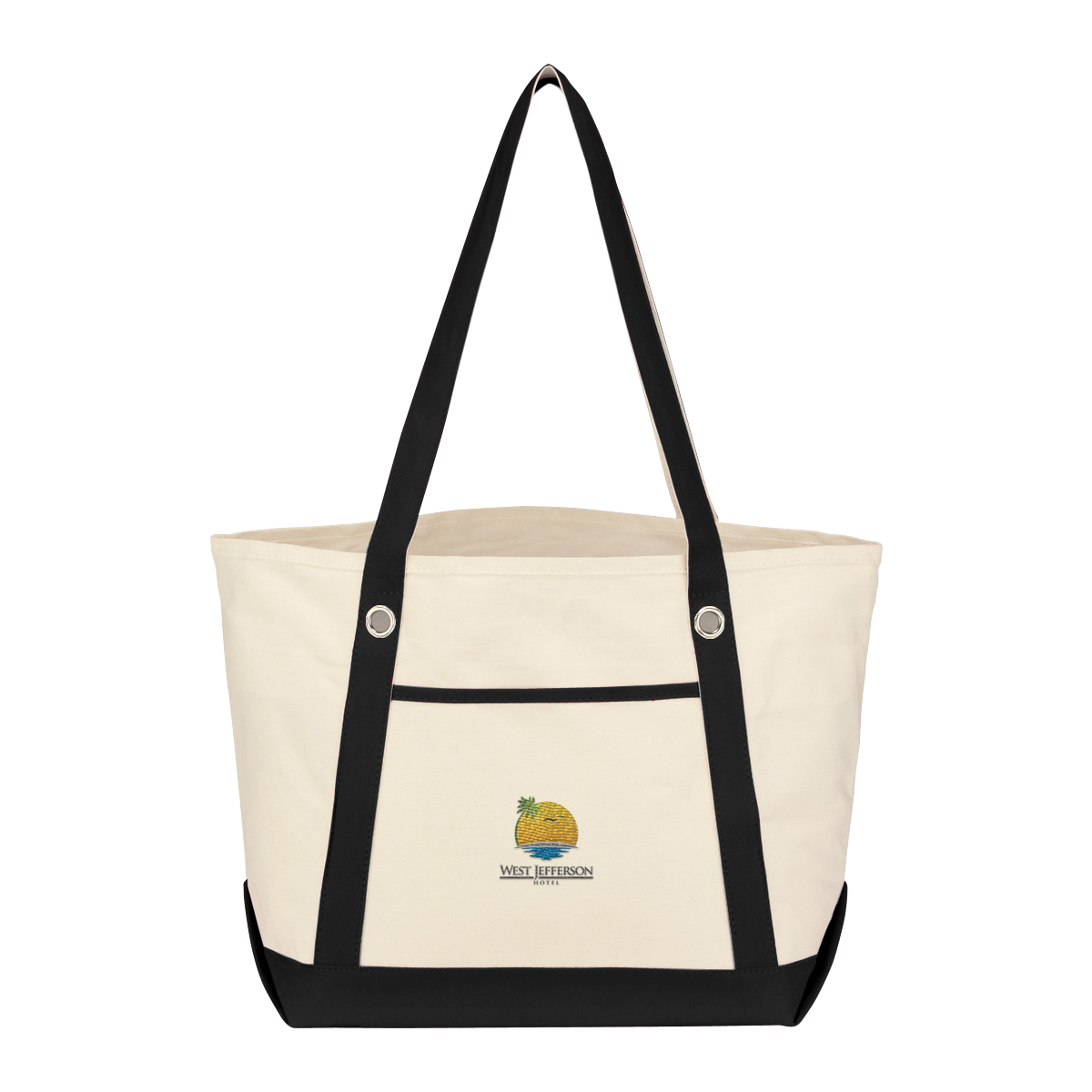Picture of Medium Cotton Canvas Sailing Tote Bag