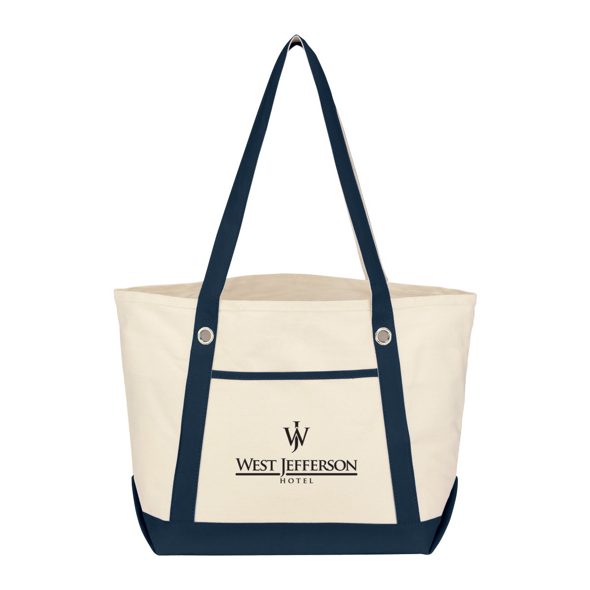 Picture of Medium Cotton Canvas Sailing Tote Bag