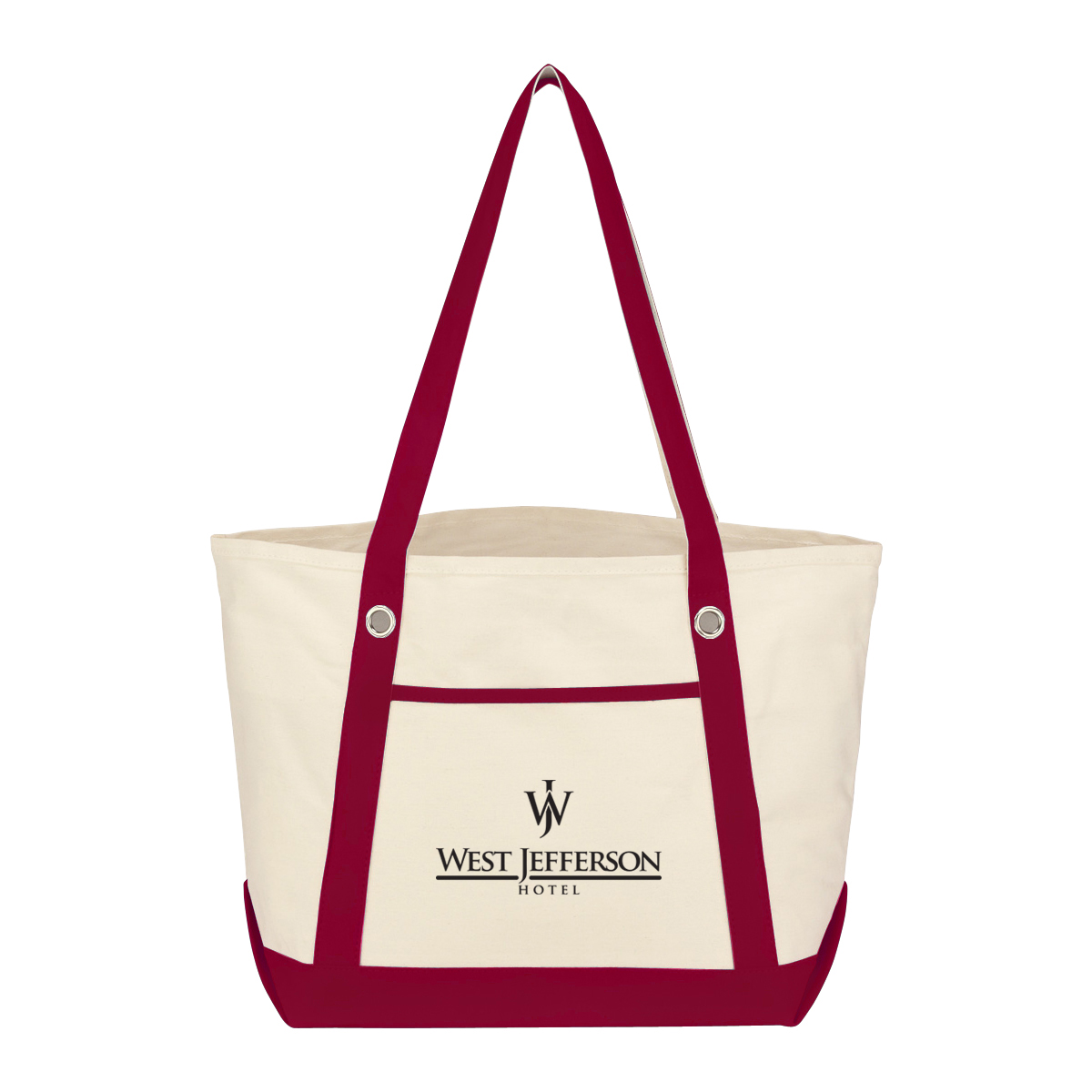 Picture of Medium Cotton Canvas Sailing Tote Bag