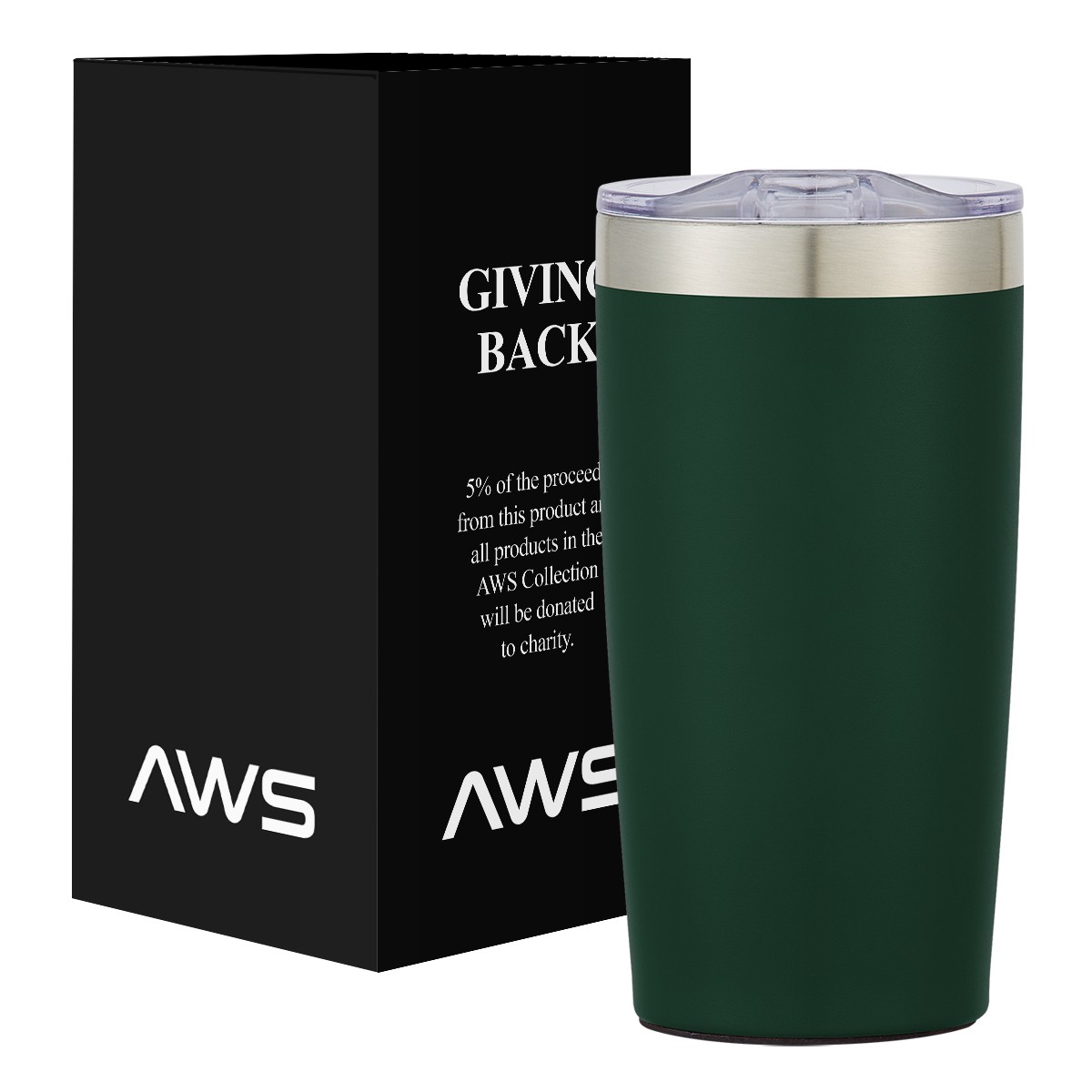 Picture of Aws 20 Oz. Full Color Two-tone Himalayan Tumbler