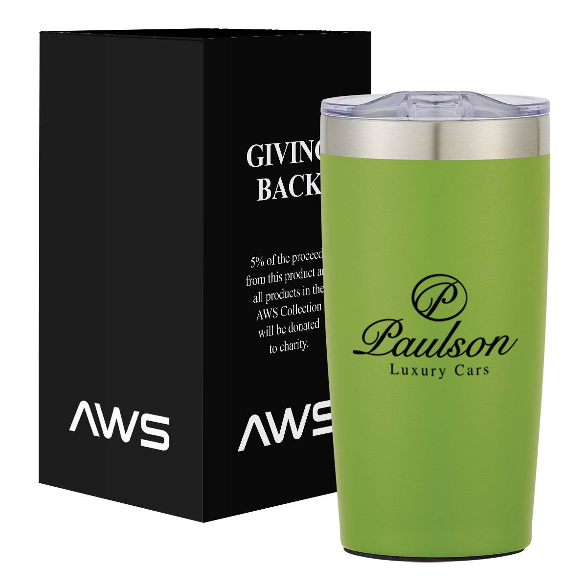 Picture of Aws 20 Oz. Full Color Two-tone Himalayan Tumbler