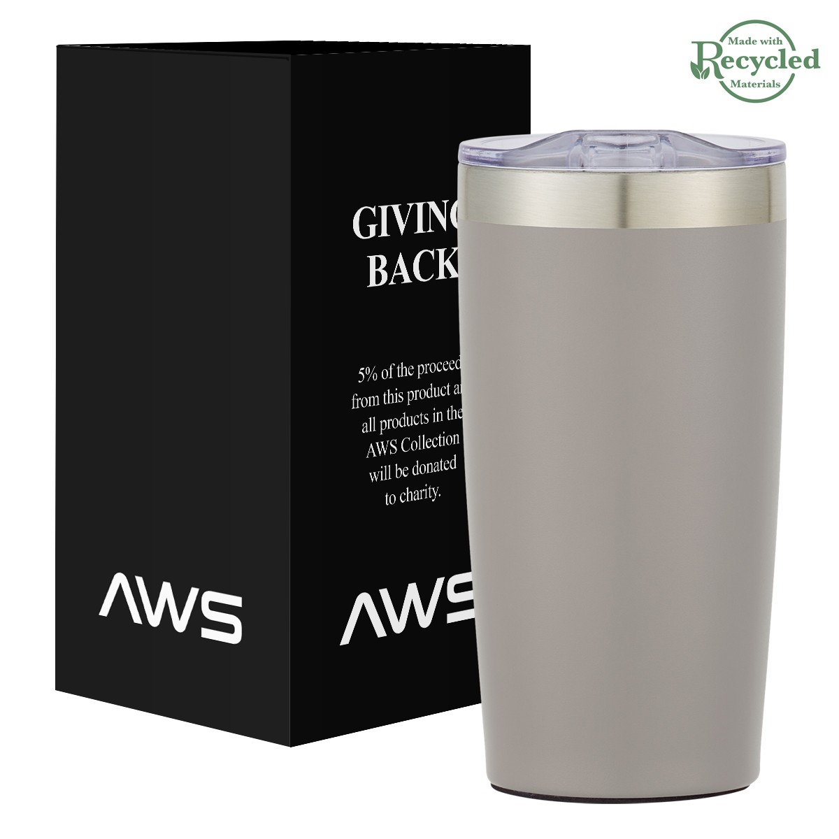 Picture of Aws 20 Oz. Full Color Two-tone Himalayan Tumbler