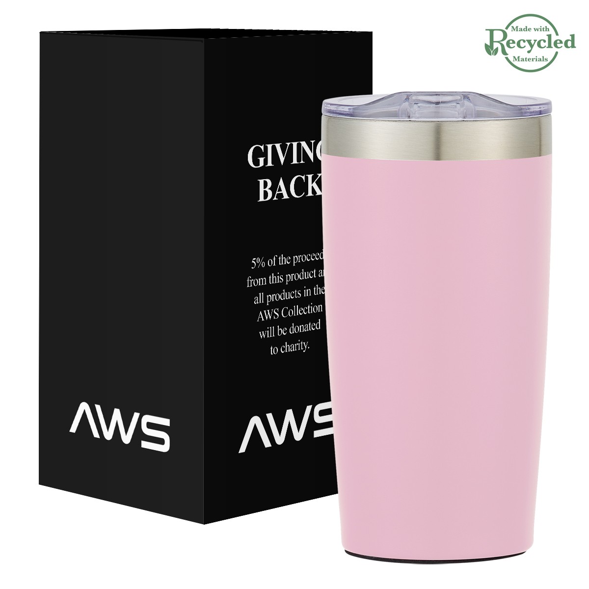 Picture of Aws 20 Oz. Full Color Two-tone Himalayan Tumbler
