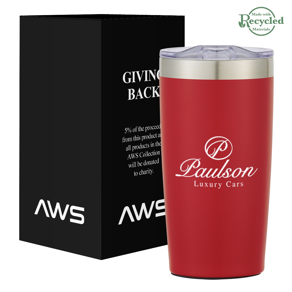Picture of Aws 20 Oz. Full Color Two-tone Himalayan Tumbler