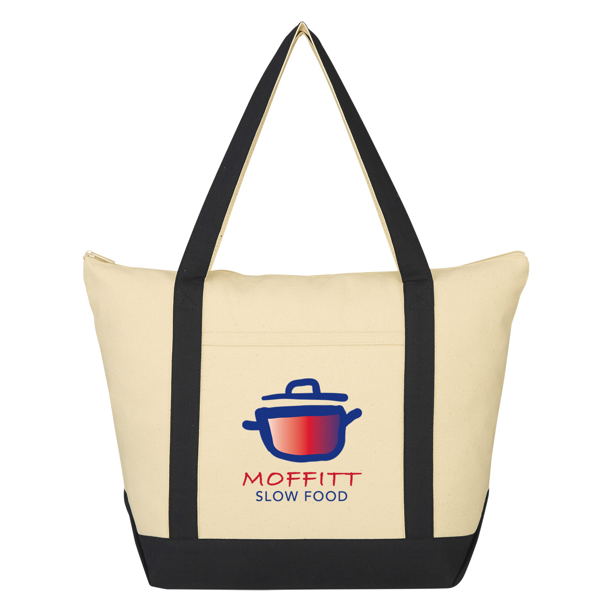 Picture of Folksy 12 Oz. Cotton Tote Bag