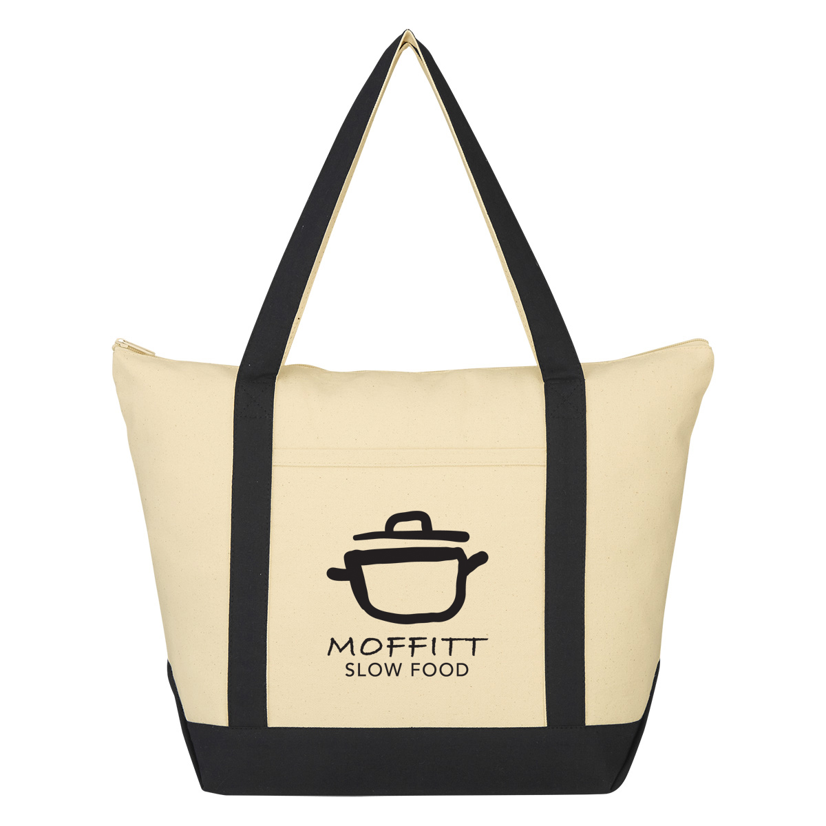 Picture of Folksy 12 Oz. Cotton Tote Bag