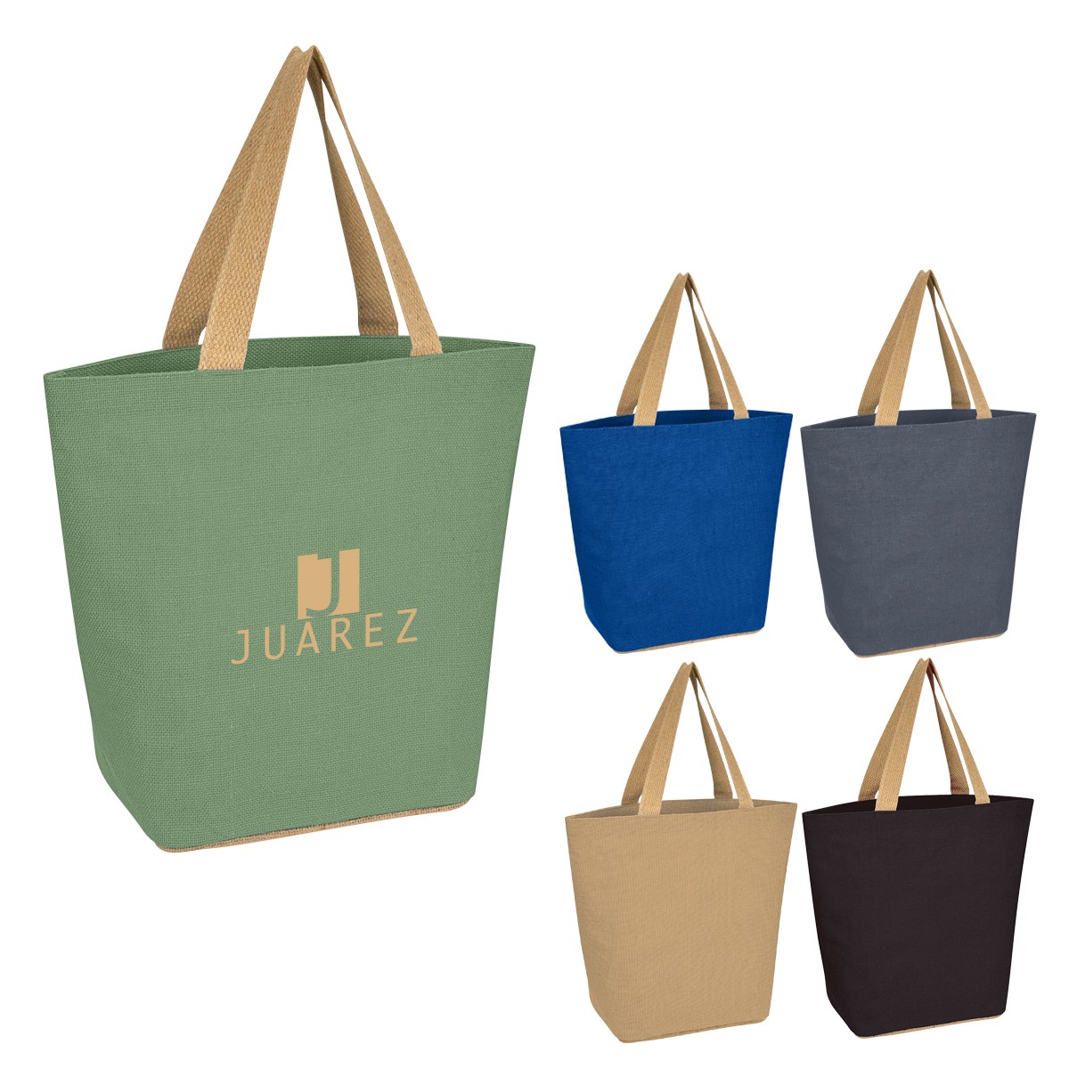 Picture of Marketplace Jute Tote Bag