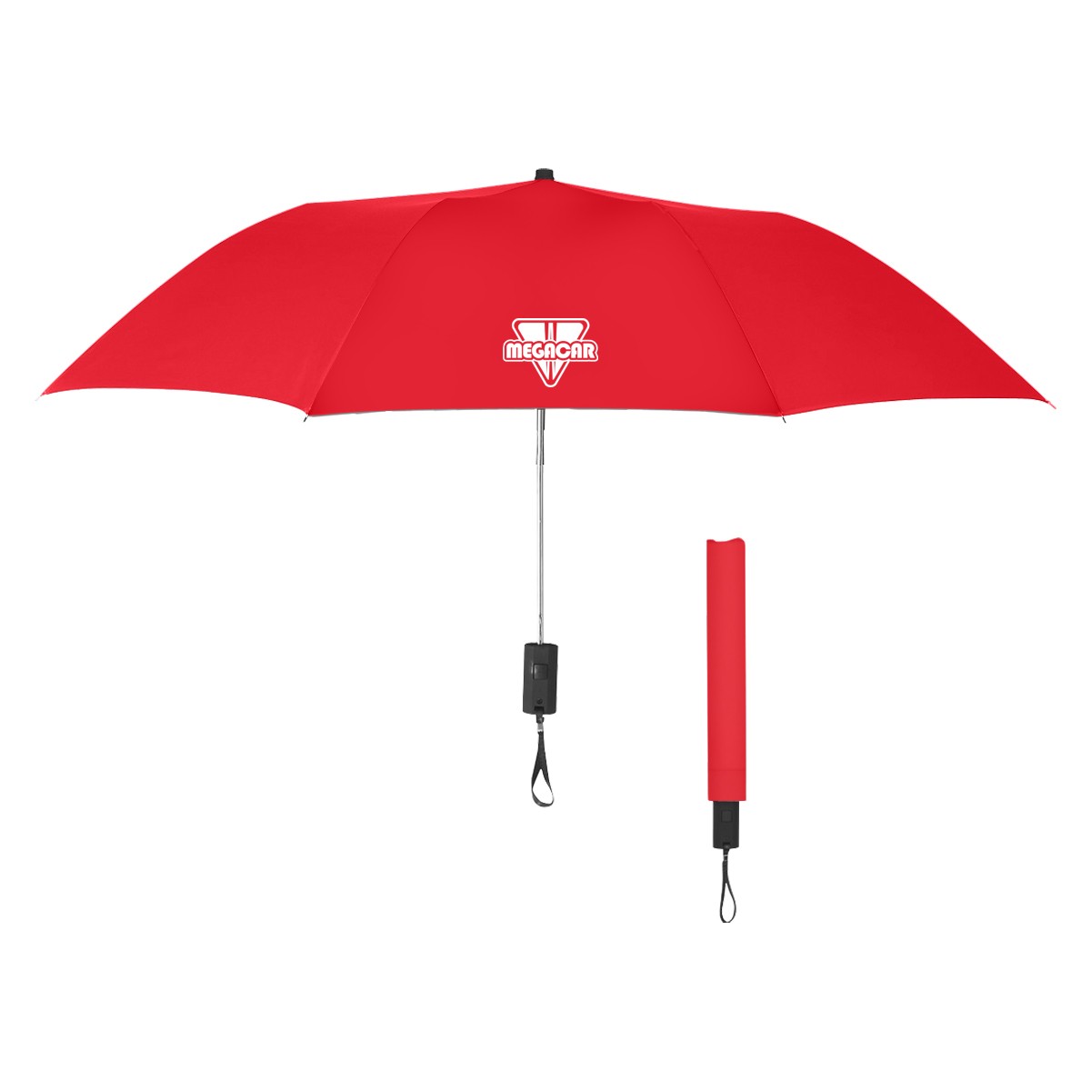 Picture of 44" Arc Automatic Open Telescopic Folding Umbrella